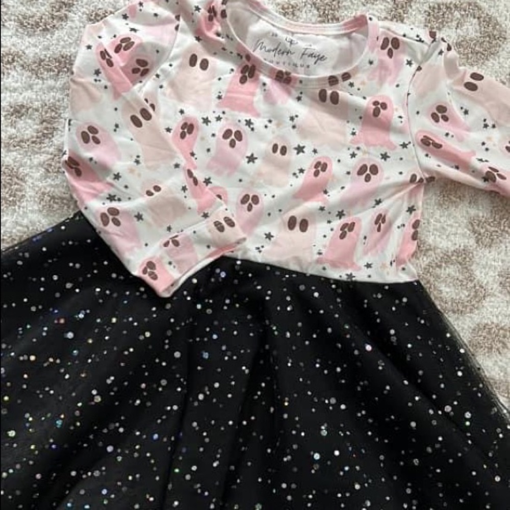 Modern Faye Boutique Pastel Ghost Twirly Dress